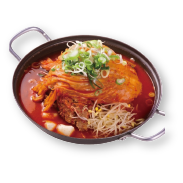 menu 묶은지감자탕